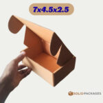 7x4.5x2.5 Inch Folding Mailer Box – 3 Ply
