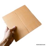 4.5x4.5x4.5 Inch Cube Corrugated Box – 3 Ply