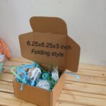 6.5x6.5x3 Inch Folding Mailer Box – 3 Ply