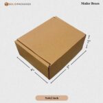 5x4x2 Inch Folding Mailer Box – 3 Ply