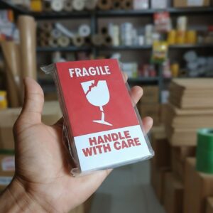 Fragile Label Stickers – Handle With Care (100 pcs)