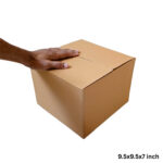 9.5x9.5x7 Inch Square Shipping Box – 3 Ply