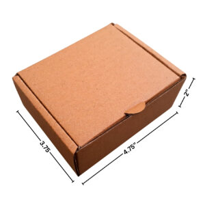 4.75x3.75x2 Inch Small Mailer Box – Jewelry
