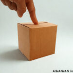 4.5x4.5x4.5 Inch Cube Corrugated Box – 3 Ply