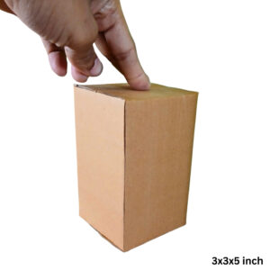 3x3x5 Inch Bottle Box – 3 Ply