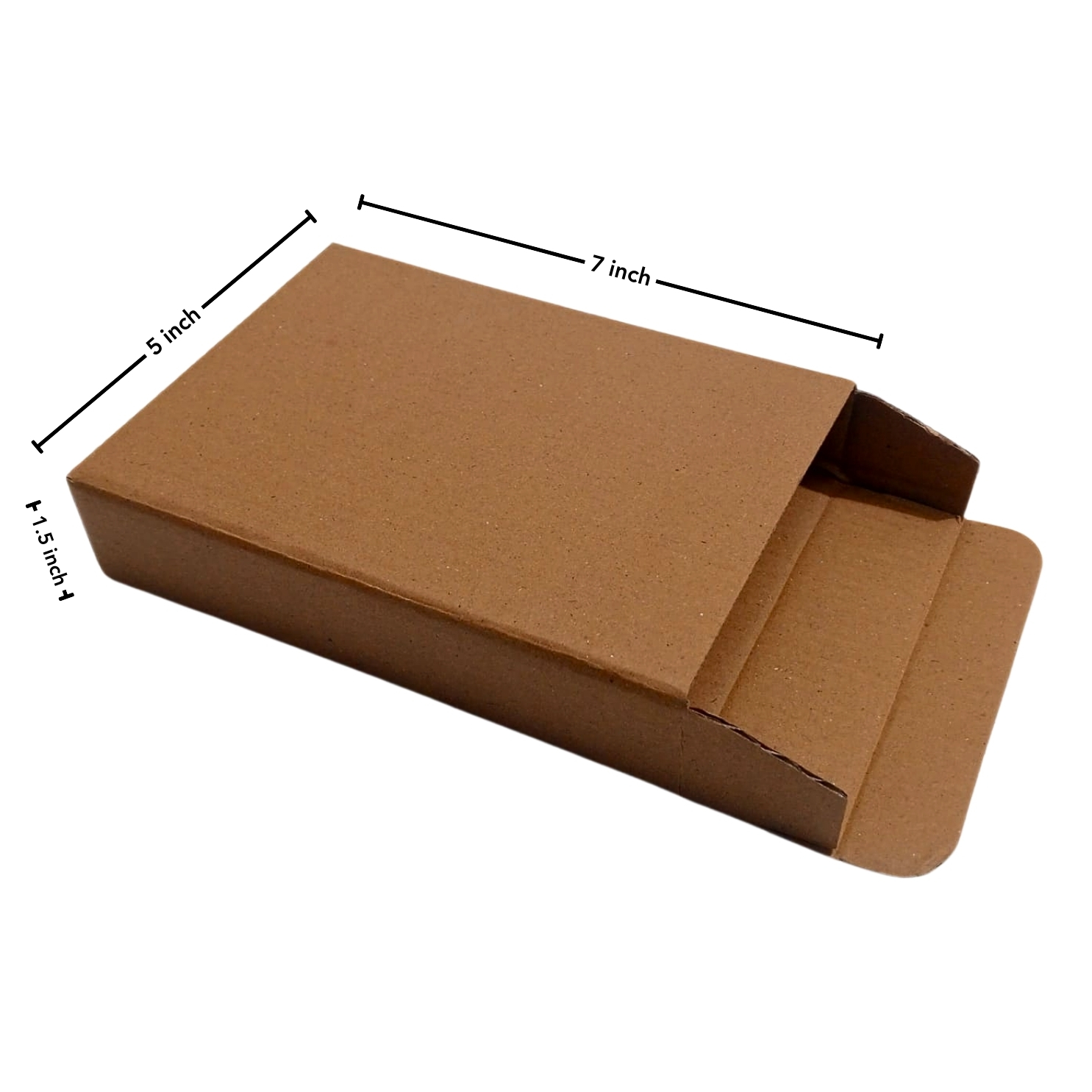 7x5x1.5 Inch Clock Box – Top & Bottom 7x5x1.5 Inch Clock Box – Top & Bottom