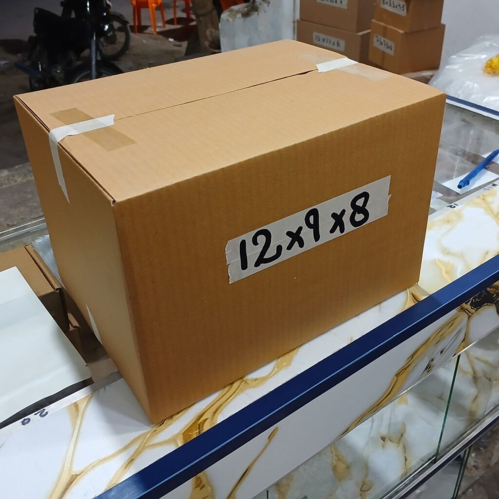 12x9x8 Inch Shipping Box – 3 Ply