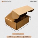 5x4x2 Inch Folding Mailer Box – 3 Ply