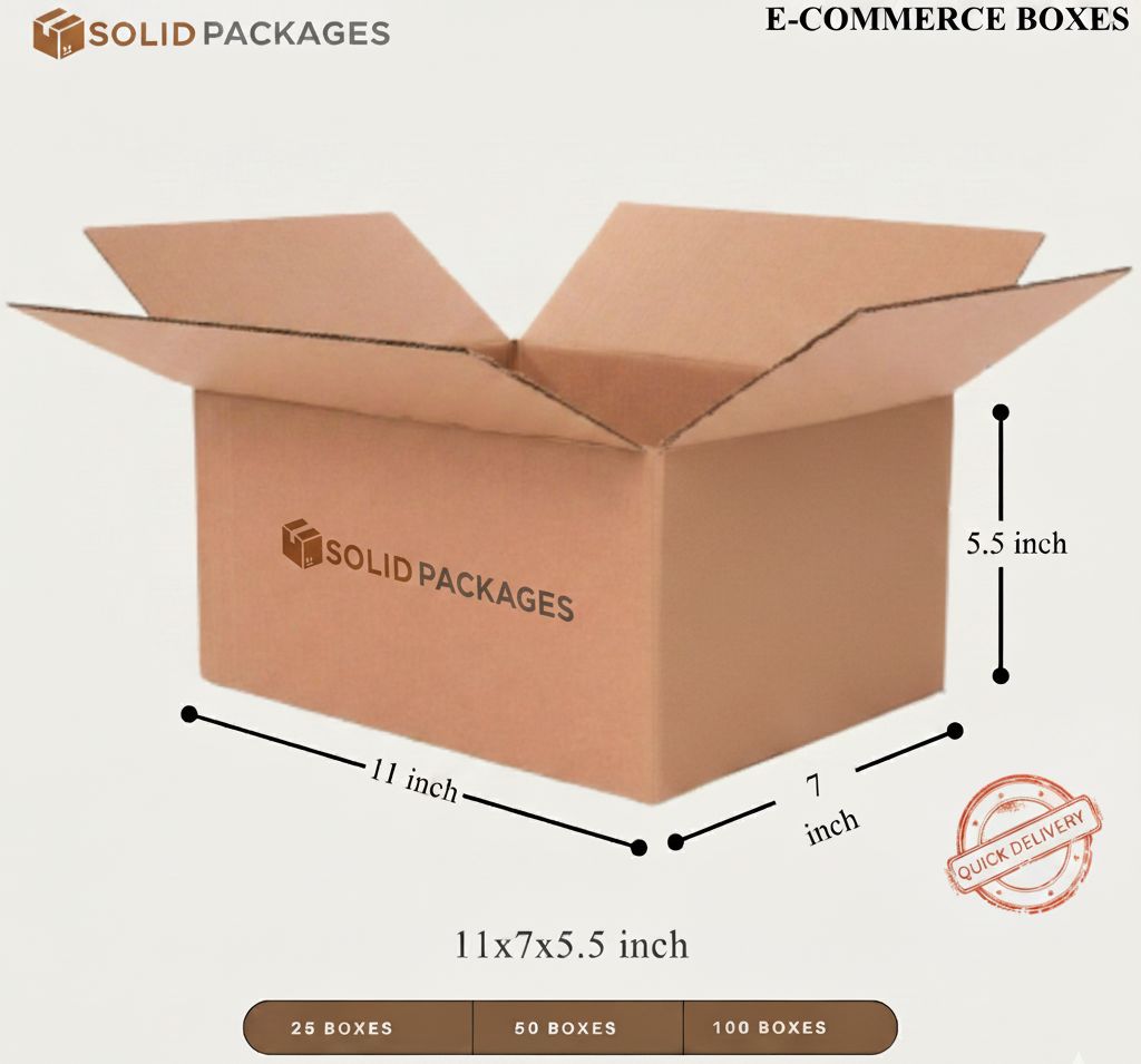 11x7x5.5 Inch Carton Box – 3 Ply