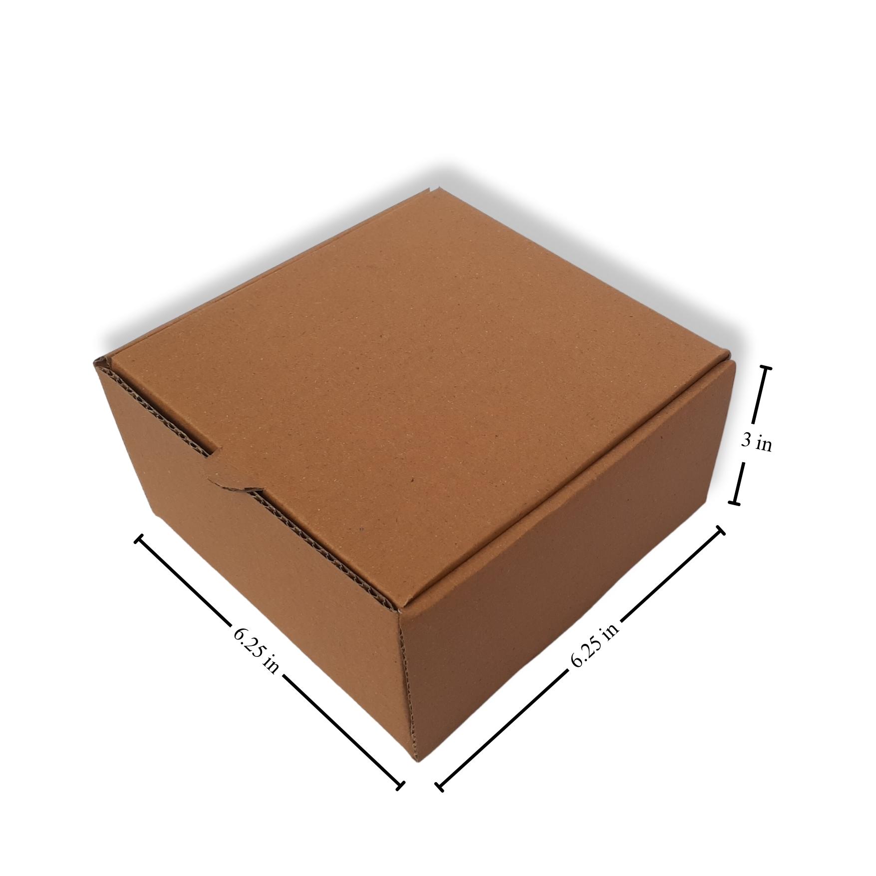 6.5x6.5x3 Inch Folding Mailer Box – 3 Ply 6.5x6.5x3 Inch Folding Mailer Box – 3 Ply