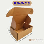 6.5x4x2.5 Inch Folding Mailer Box – 3 Ply