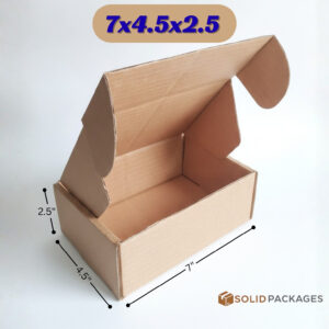 7x4.5x2.5 Inch Folding Mailer Box – 3 Ply