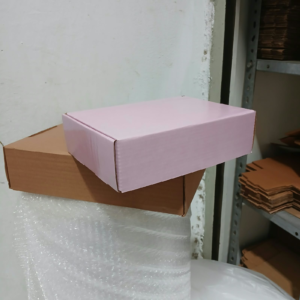 12×8×3 Inch Pink Mailer Box – 3 Ply