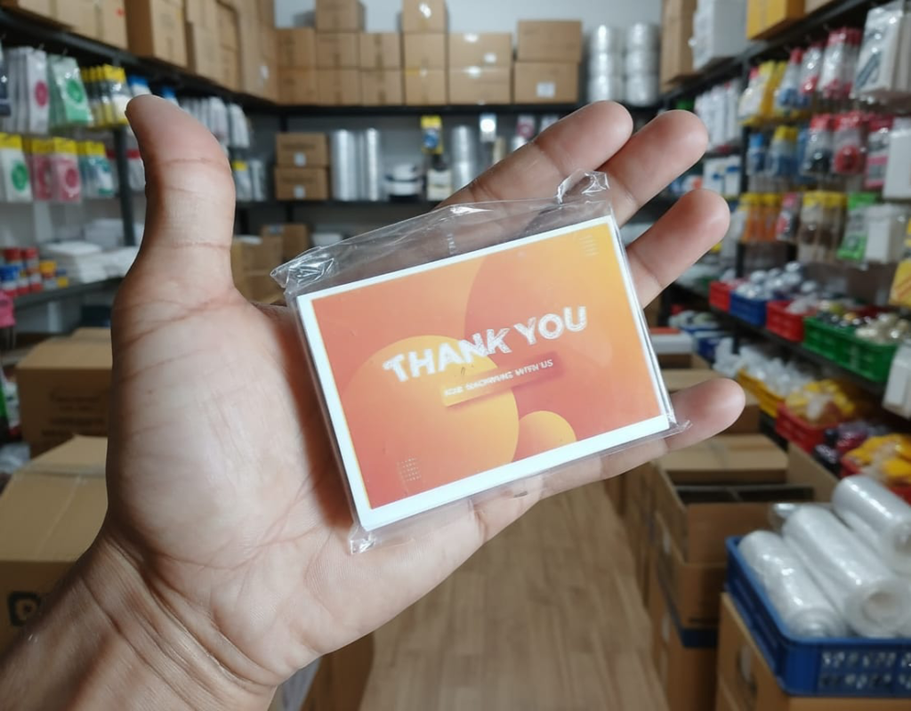 Thank You Cards 2×3 Inch – Pack of 50