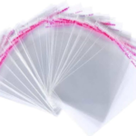 Transparent Jewellery Bags with Tape – 13 Sizes