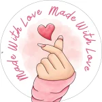 Thank you Sticker 2 inch Round - Image 13