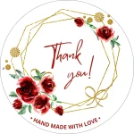 Thank you Sticker 2 inch Round - Image 14